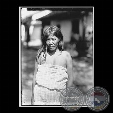MUJER DE LA TRIBU PAYAGUÁ - Fotografía de GUIDO BOGGIANI